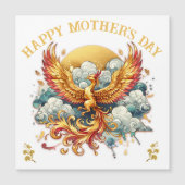 Phoenix in the Clouds Moederdag | Magnetische Kaar (Voorkant)