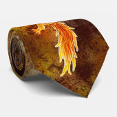 Phoenix in vlucht stropdas (Opgerold)