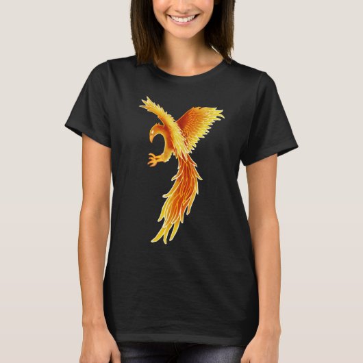 Phoenix in vlucht t-shirt (Voorkant)