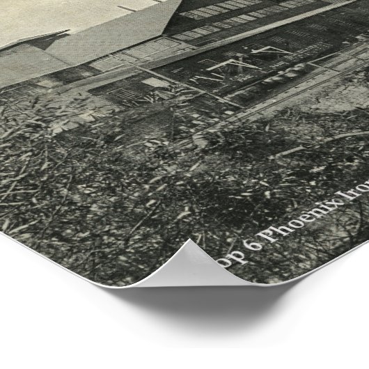 Phoenix Iron Co. Phoenixville PA Poster (Hoek)