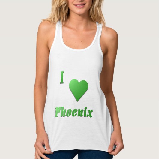 Phoenix — Kelly Green Tanktop (Voorkant)