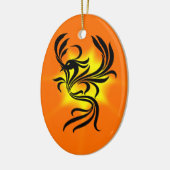 Phoenix Keramisch Ornament (Links)