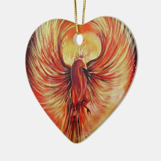 Phoenix Keramisch Ornament (Links)