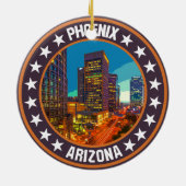 Phoenix Keramisch Ornament (Achterkant)