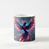Phoenix Keramische Mok – Levendig Futuristisch (Center)