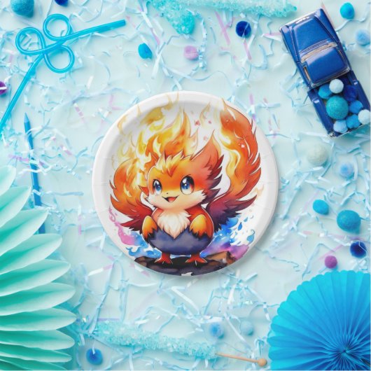 Phoenix Kids Verjaardag Papieren Bordje (Feest)