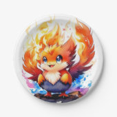 Phoenix Kids Verjaardag Papieren Bordje (Voorkant)