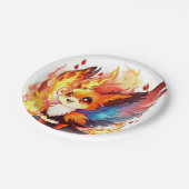 Phoenix Kids Verjaardag Papieren Bordje (Gekanteld)