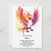 Phoenix Kids Verjaardag uitnodiging (Voorkant)