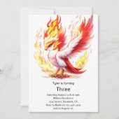 Phoenix Kids Verjaardag uitnodiging (Voorkant)