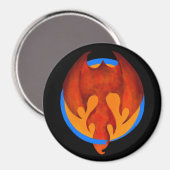 Phoenix Koelkastmagneet Magneet (Voorkant / Achterkant)