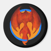 Phoenix Koelkastmagneet Magneet (Voorkant)