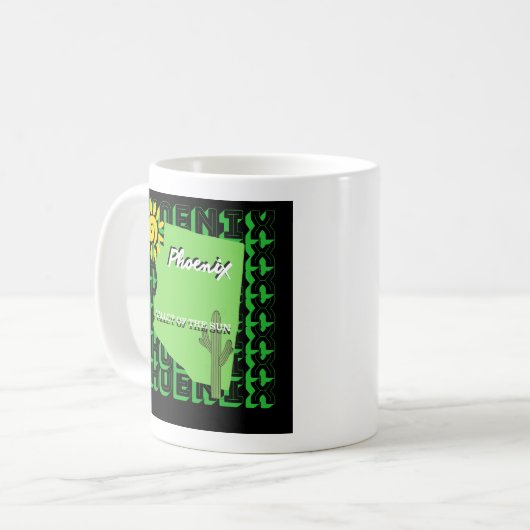 Phoenix koffiemok  (Voorkant links)
