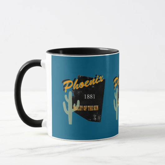 Phoenix koffiemok mok (Links)