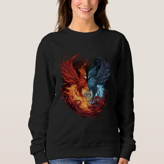 Phoenix kunstwerk Mythical Bird Rejuvenation Phoen Trui (Voorkant)