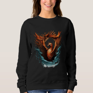 Phoenix kunstwerk Reborn Firebird Rejuvenation Myt Trui