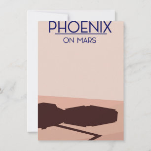 Phoenix-lander op Mars. Kaart