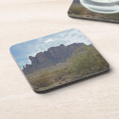 Phoenix Landscape Superstition Mountains Arizona Bier Onderzetter (Linkerzijde)