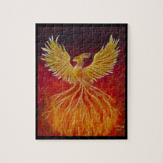 Phoenix Legpuzzel (Verticaal)