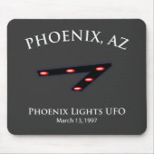Phoenix Lights UFO Muismat (Voorkant)