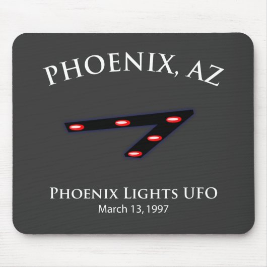 Phoenix Lights UFO Muismat (Voorkant)