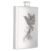 Phoenix Line Art Tattoo Flacon (Rechts)