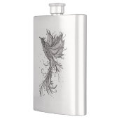 Phoenix Line Art Tattoo Flacon (Links)
