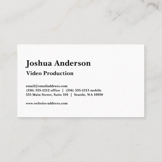 Phoenix Logo | Ruimtevaart Visitekaartje (Achterkant)