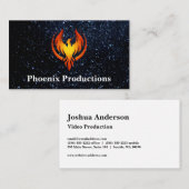 Phoenix Logo | Ruimtevaart Visitekaartje (Voorkant / Achterkant)