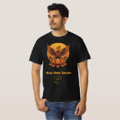 Phoenix Lotus Moon – Endure. Heal. Inspire. Resili T-shirt (Voorkant volledig)