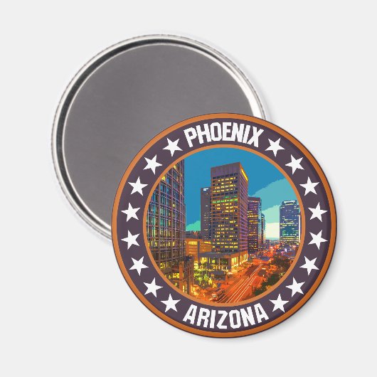 Phoenix Magneet (Voorkant / Achterkant)