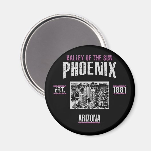 Phoenix Magneet (Voorkant / Achterkant)