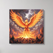 Phoenix Majestique Canvas Afdruk (Voorkant)