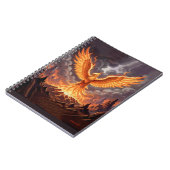 Phoenix Majestique Triptiek Wandkunst Notitieboek (Linkerzijde)