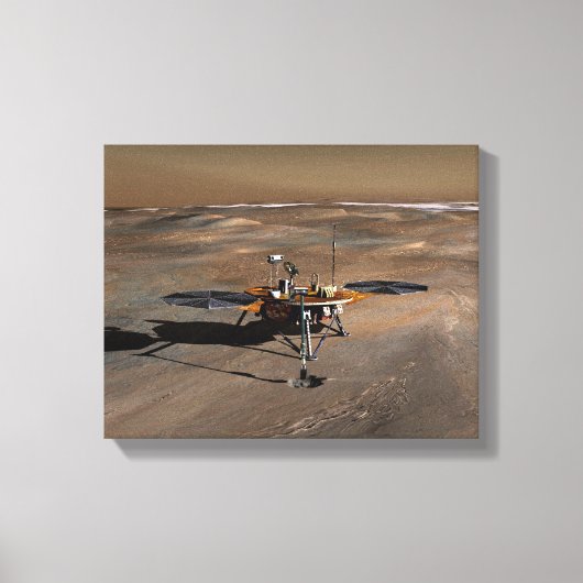 Phoenix Mars Lander 2 Canvas Afdruk (Voorkant)