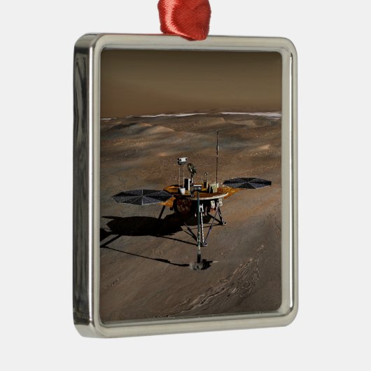 Phoenix Mars Lander 2 Metalen Ornament (Rechts)