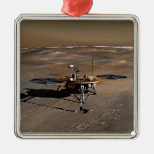 Phoenix Mars Lander 2 Metalen Ornament