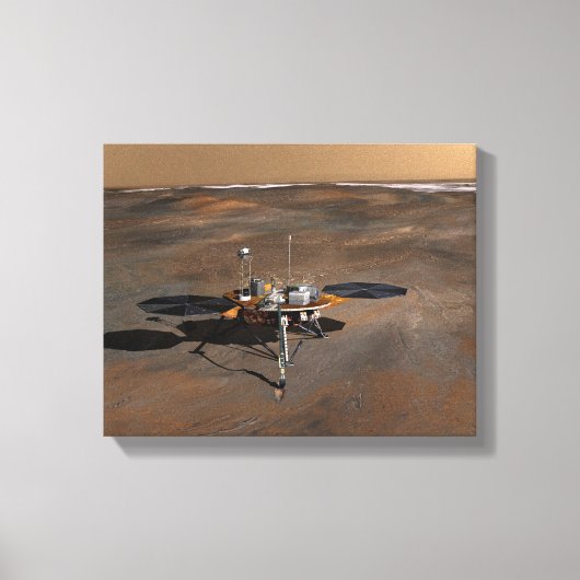 Phoenix Mars Lander 3 Canvas Afdruk (Voorkant)