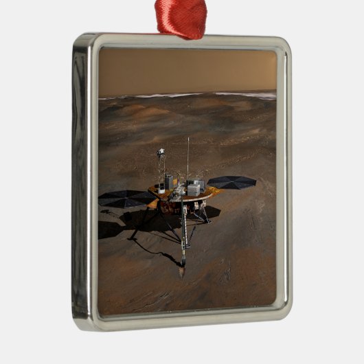 Phoenix Mars Lander 3 Metalen Ornament (Rechts)