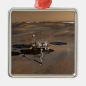 Phoenix Mars Lander 3 Metalen Ornament (Voorkant)