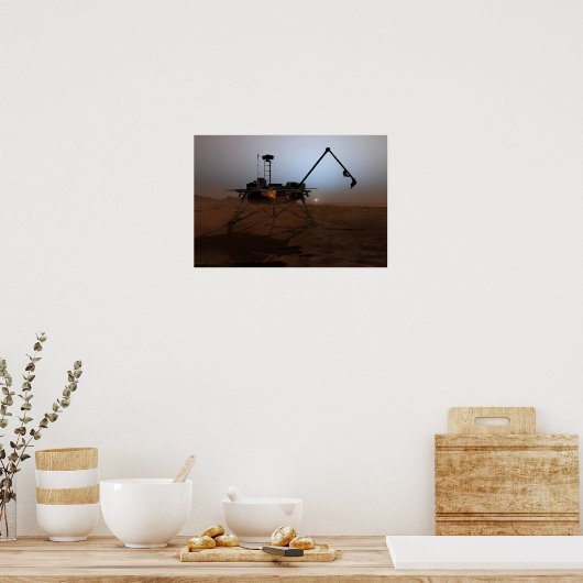 Phoenix Mars Lander 3 Poster (Keuken)