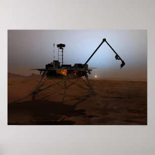 Phoenix Mars Lander 3 Poster