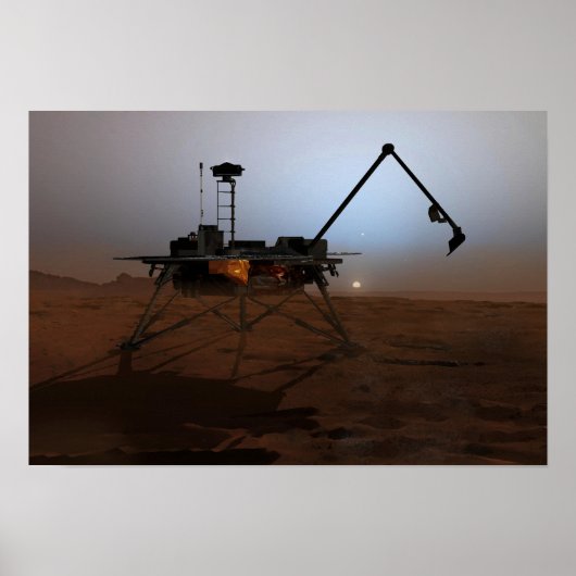 Phoenix Mars Lander 3 Poster (Voorkant)