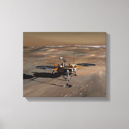 Phoenix Mars Lander 4 Canvas Afdruk (Voorkant)