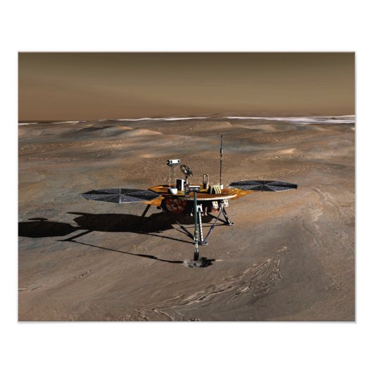Phoenix Mars Lander 4 Foto Afdruk (Voorkant)