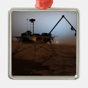 Phoenix Mars Lander 4 Metalen Ornament