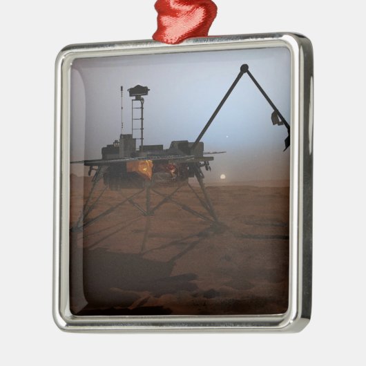Phoenix Mars Lander 4 Metalen Ornament (Links)