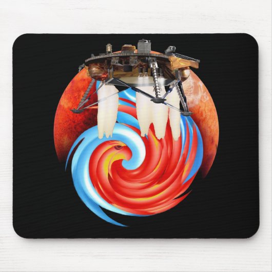 Phoenix Mars Lander Mousepad Muismat (Voorkant)