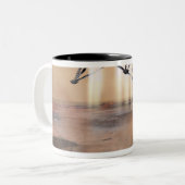 Phoenix Mars Lander Tweekleurige Koffiemok (Voorkant links)