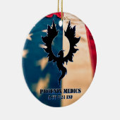 Phoenix medicatie keramisch ornament (Rechts)